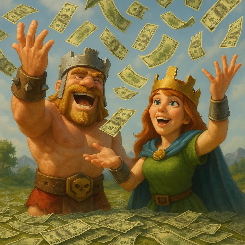 CLASH OF CLANS/COMPRAS E VENDAS
